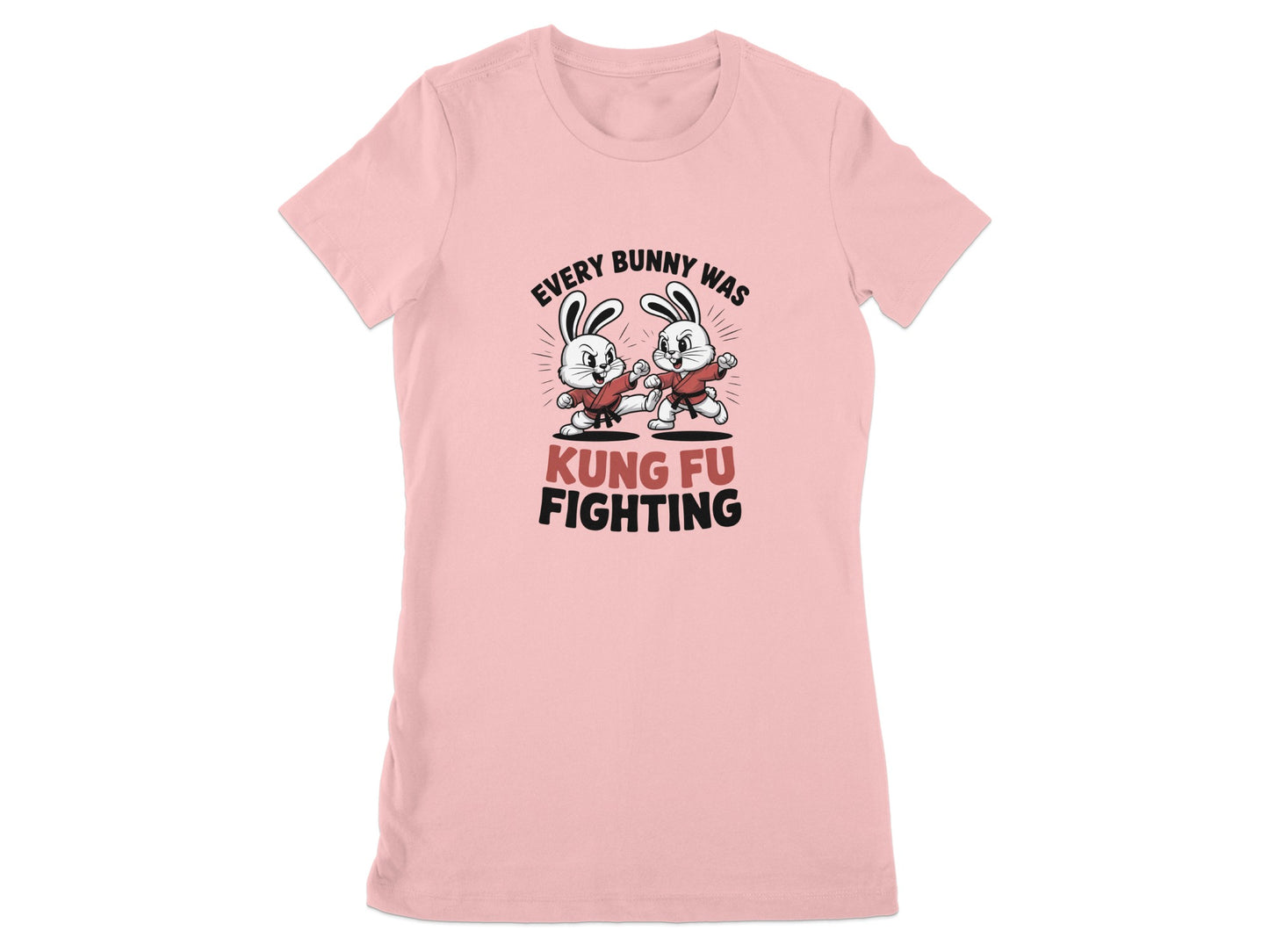 Every Bunny Was Kung Fu Fighting Graphic Shirt product type