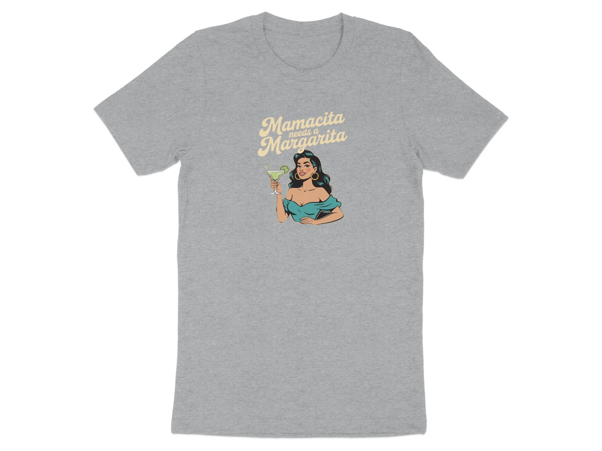 Mamacita Needs A Margarita Graphic T-Shirt product type