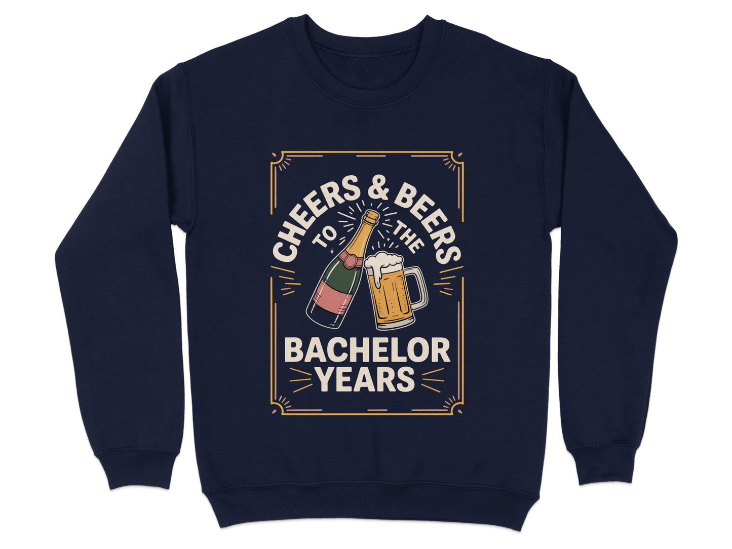 Cheers Beers to the Bachelor Years Sweatshirt product type