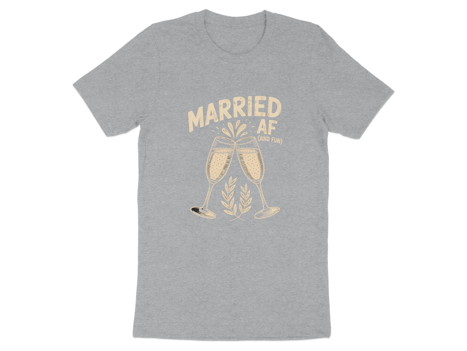 Married AF and Fun Graphic Tee product type