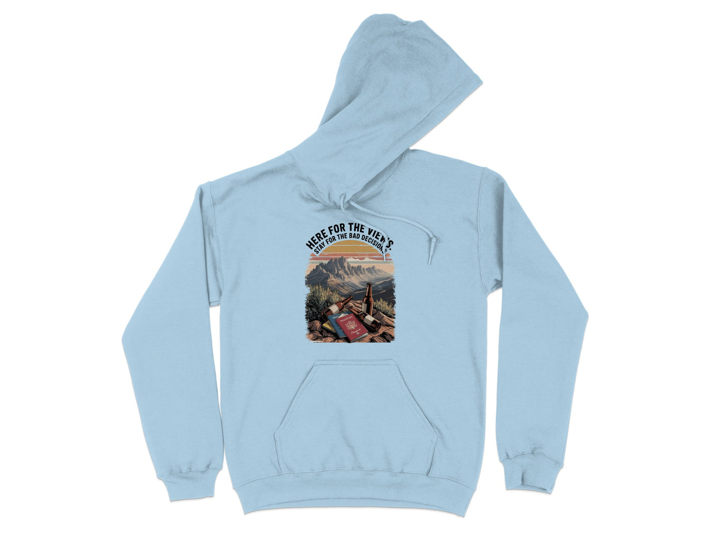 Here for the Views Adventure Graphic Hoodie product