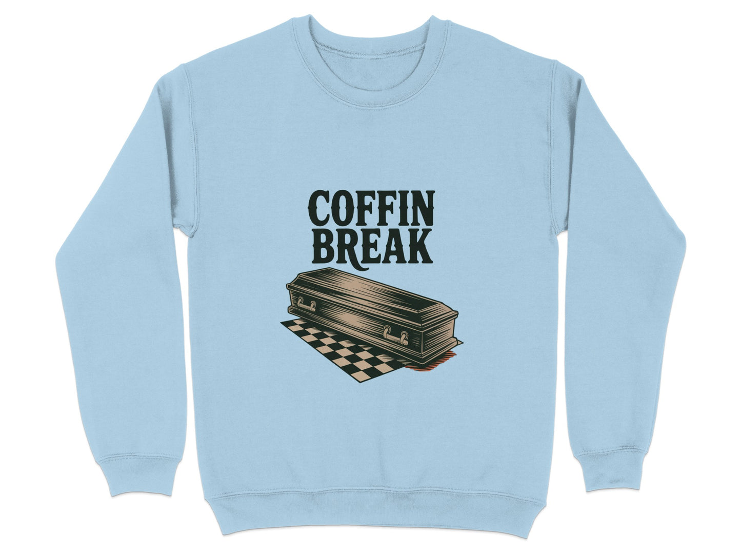 Coffin Break Printed Unisex Crewneck Sweatshirt product type