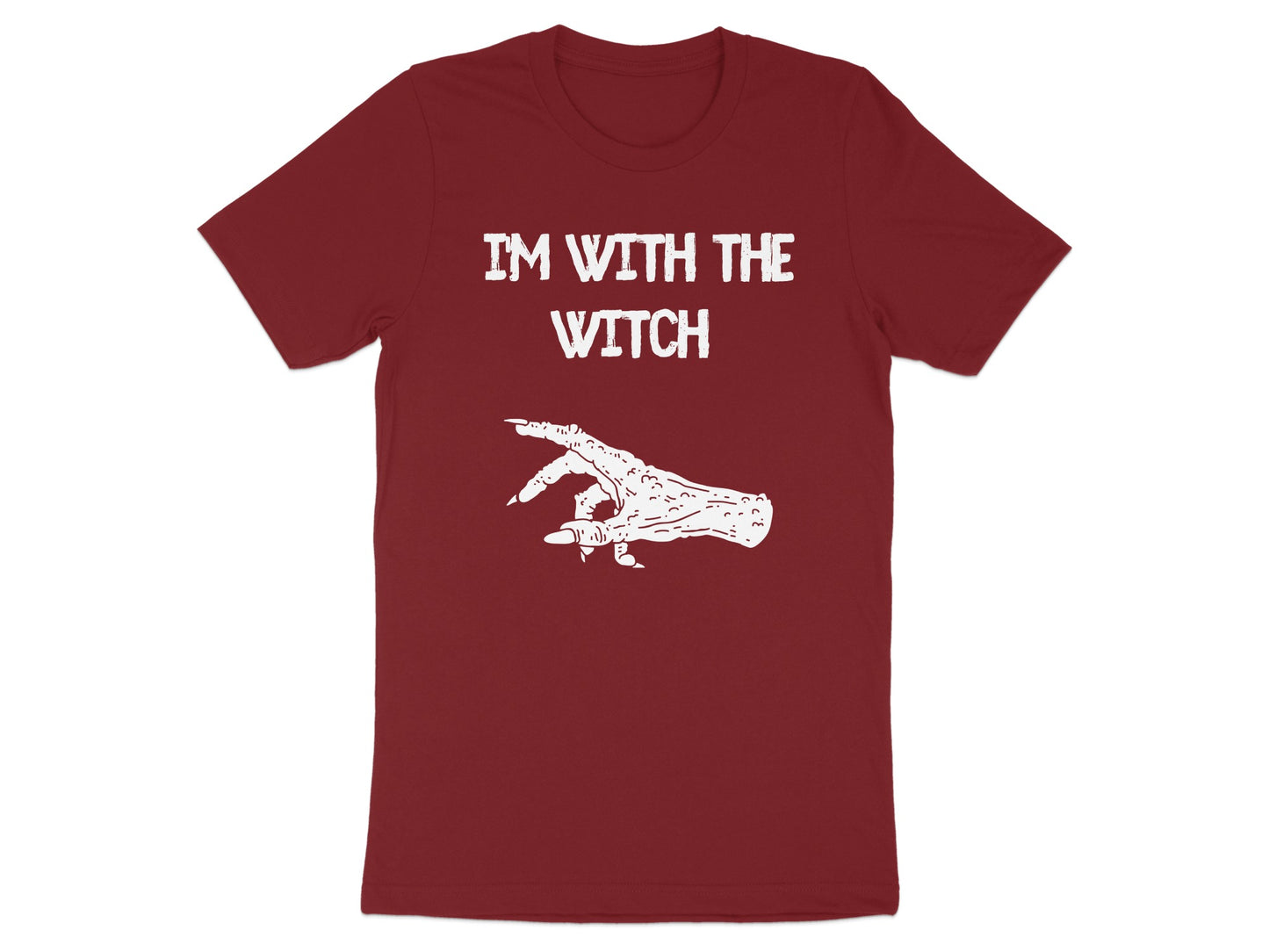 Im With The Witch Graphic Tee Halloween product