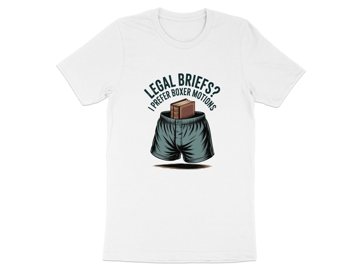 Legal Briefs Prefer Boxer Motions Graphic T-Shirt product