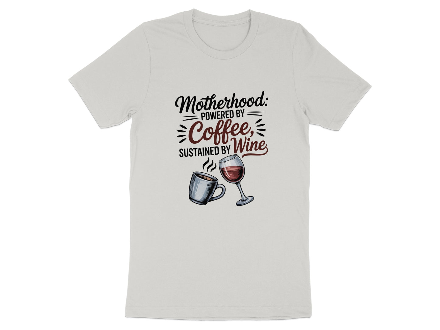 Motherhood Powered by Coffee Sustained by Wine product type