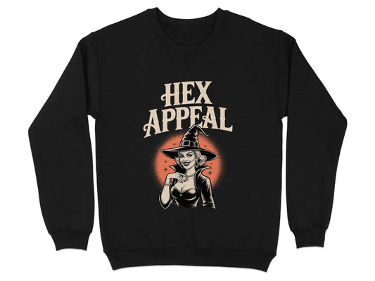Hex Appeal Witch Graphic Halloween Sweatshirt product type