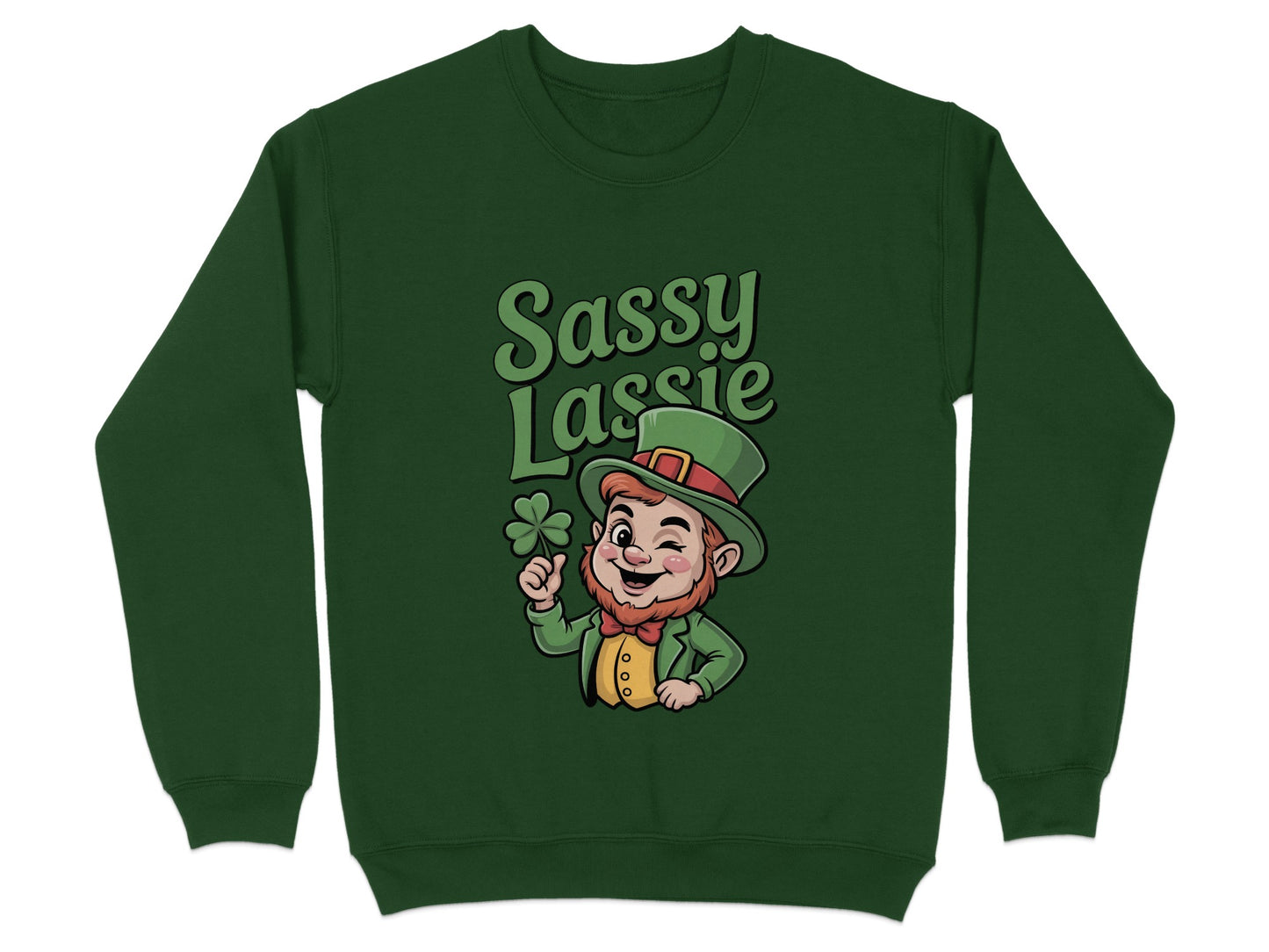 Sassy Lassie Cartoon Character Sweater Product Type
