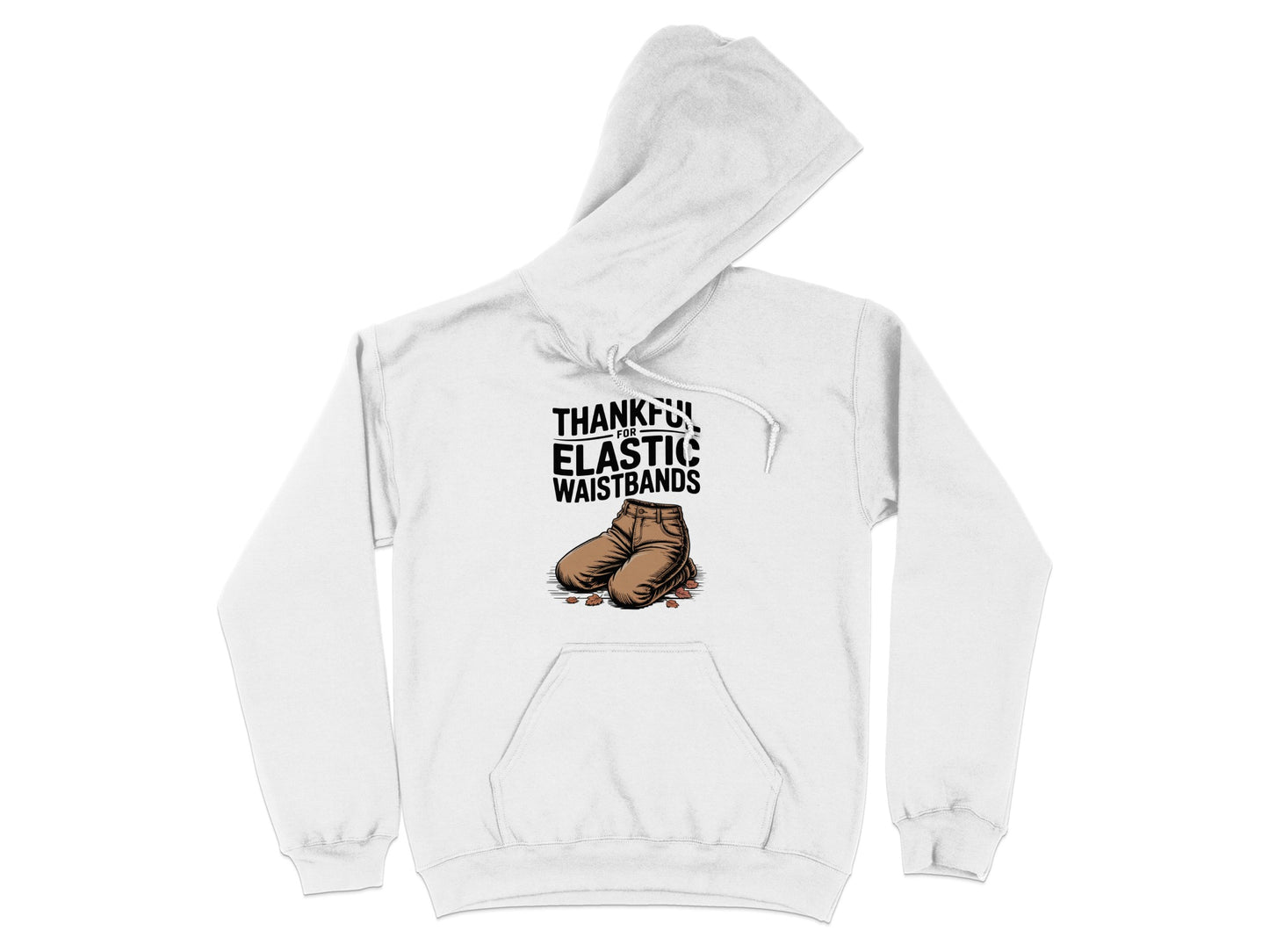 Thankful Elastic Waistbands Hooded Sweatshirt product type