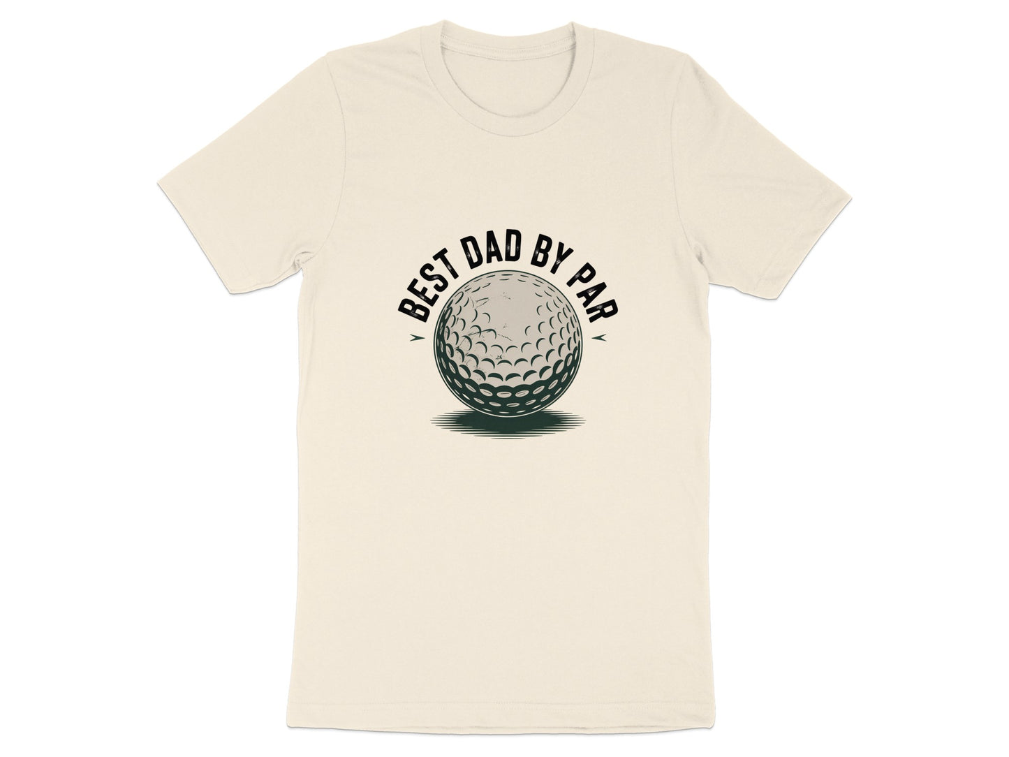 Best Dad By Par Graphic Tee shirt product type