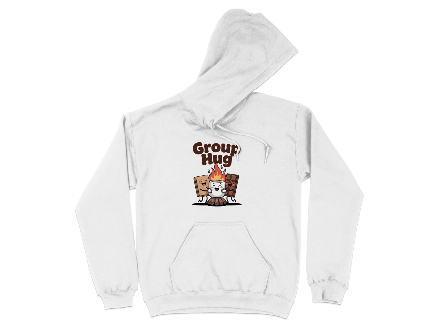 Group Hug Graphic Hoodie Trendy Clothing Product