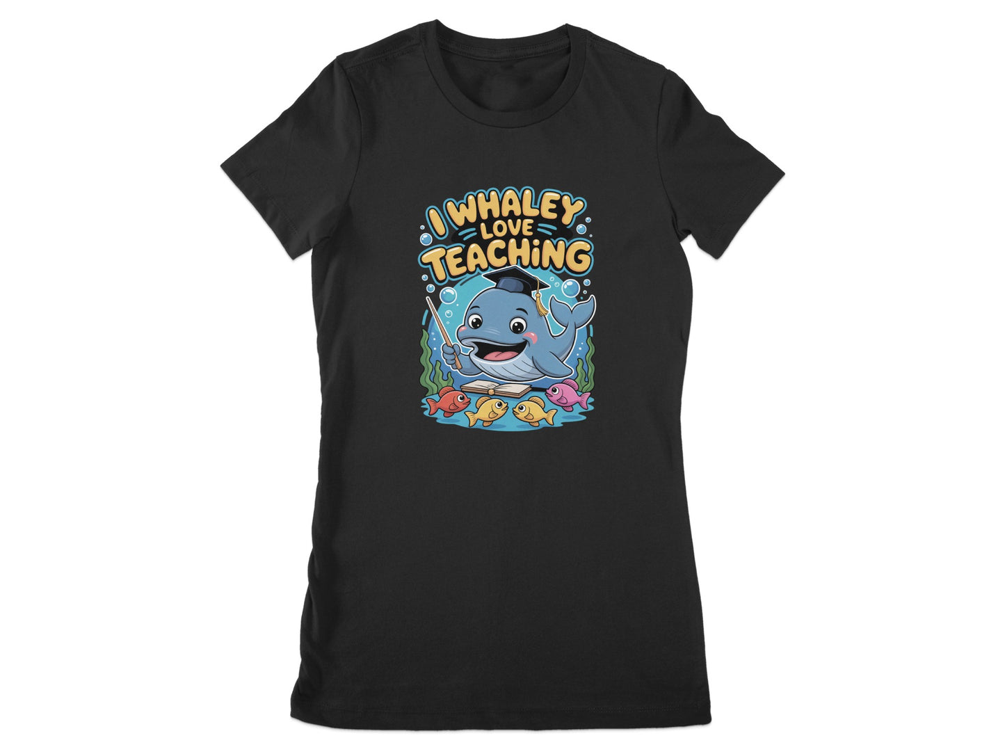 I Whaley Love Teaching Graphic T-Shirt product type