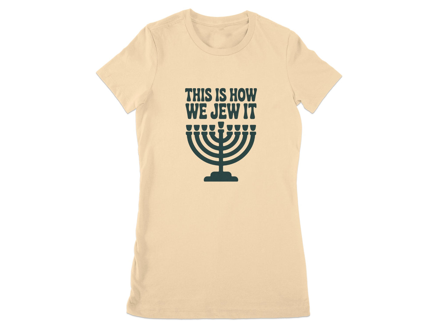 This is How We Jew It Menorah Graphic T-Shirt product