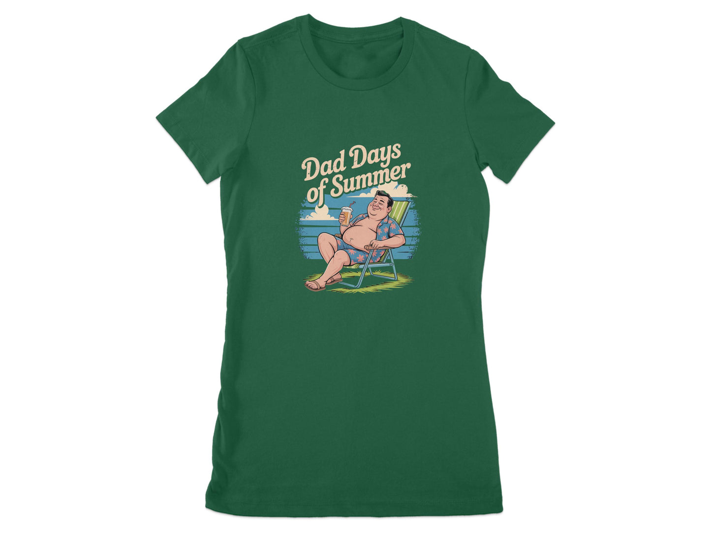 Dad Days of Summer Relaxing Outdoor Graphic Shirt product