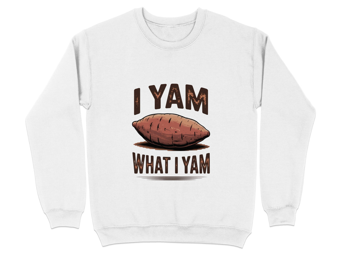 I Yam What I Yam Funny Design Sweatshirt product