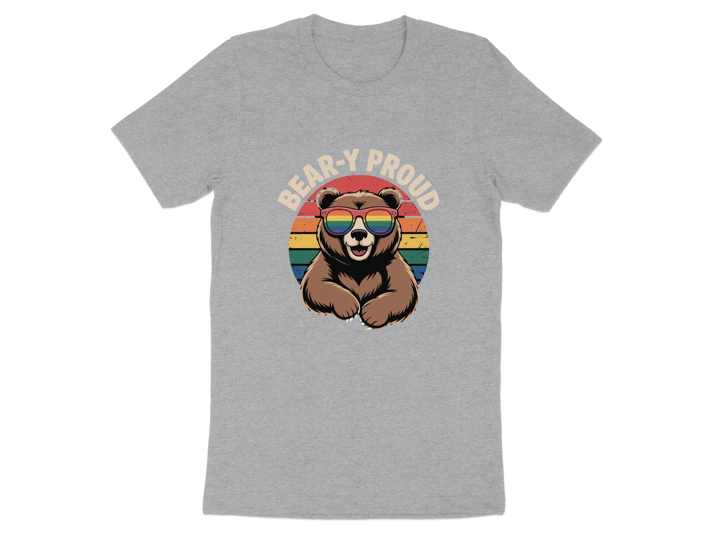 Bear-Y Proud Bear with Sunglasses Design T-shirt product