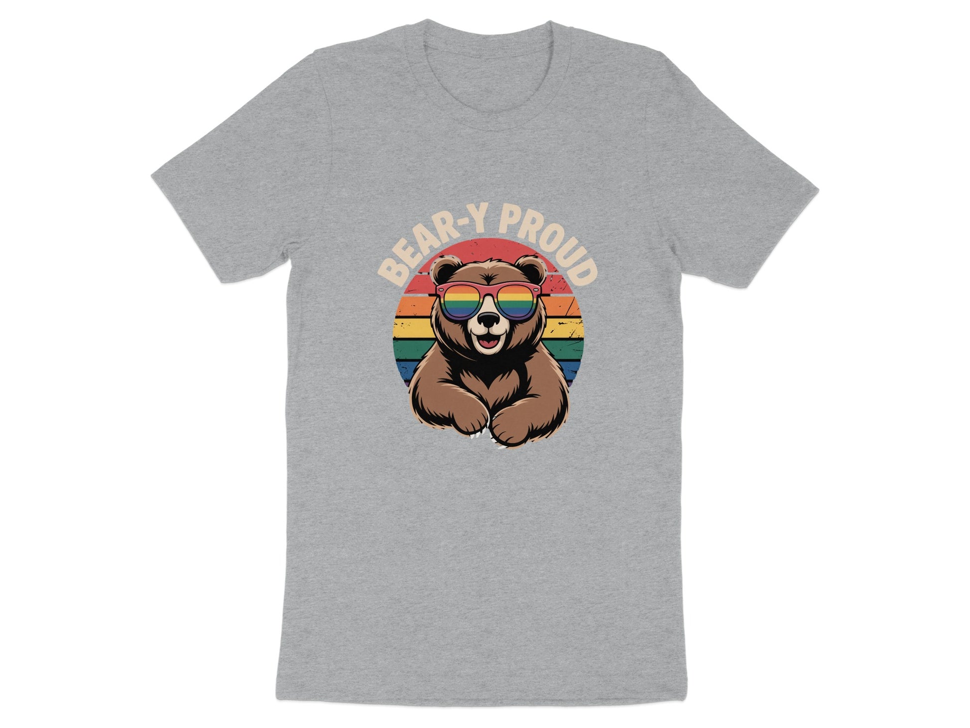 Bear-Y Proud Bear with Sunglasses Design T-shirt product