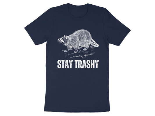 Stay Trashy Raccoon Graphic Tee shirt product