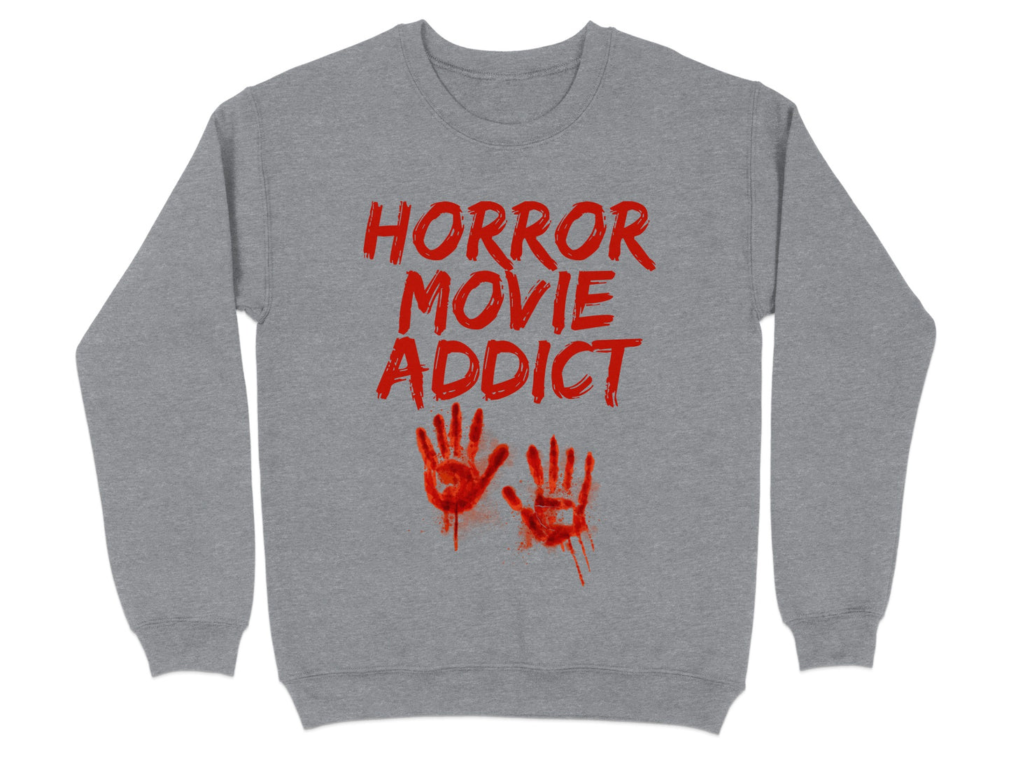 Horror Movie Addict Graphic Sweatshirt product type
