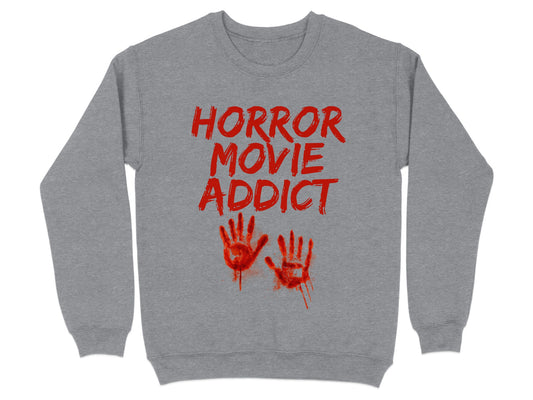 Horror Movie Addict Graphic Sweatshirt product type
