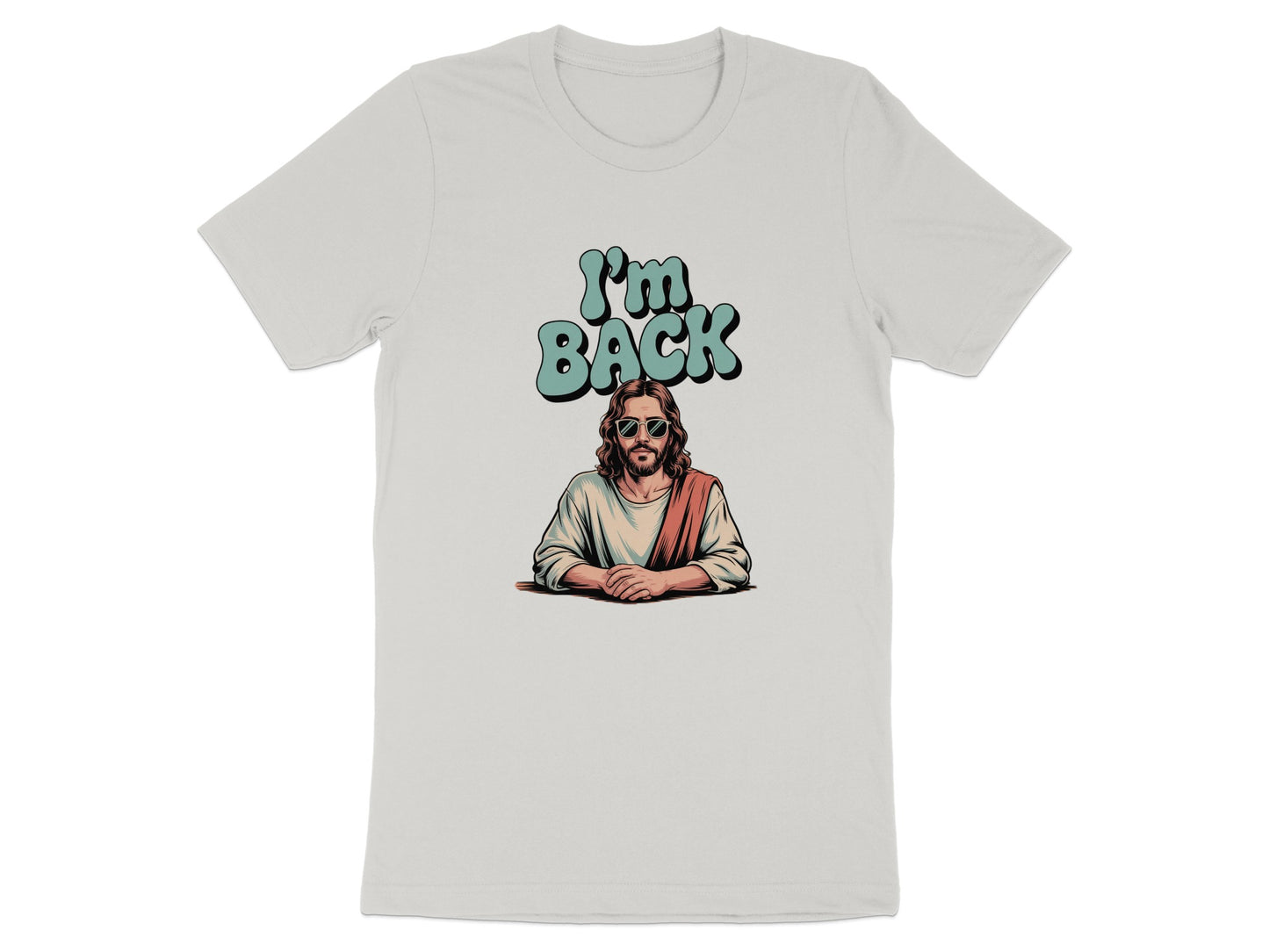 I'm Back Graphic Print T-Shirt Novelty Clothing product