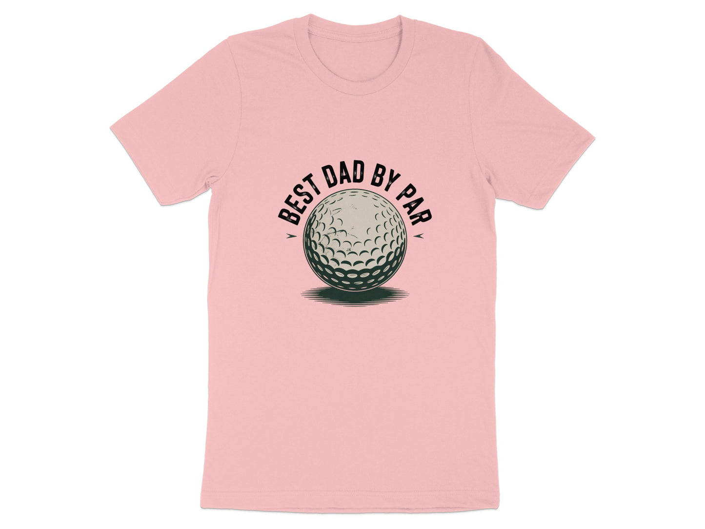 Best Dad By Par Golf Ball Graphic T-shirt product