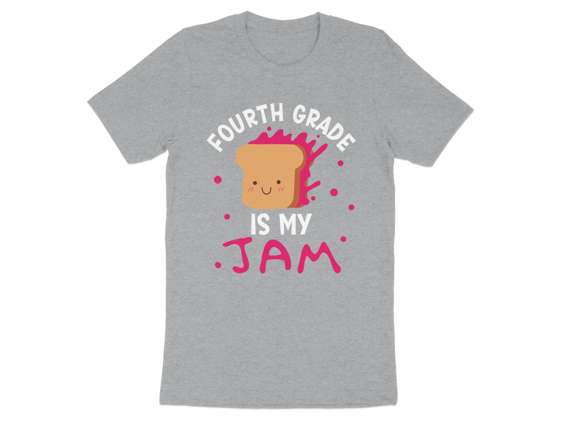 Fourth Grade Is My Jam Printed Graphic T-Shirt Product
