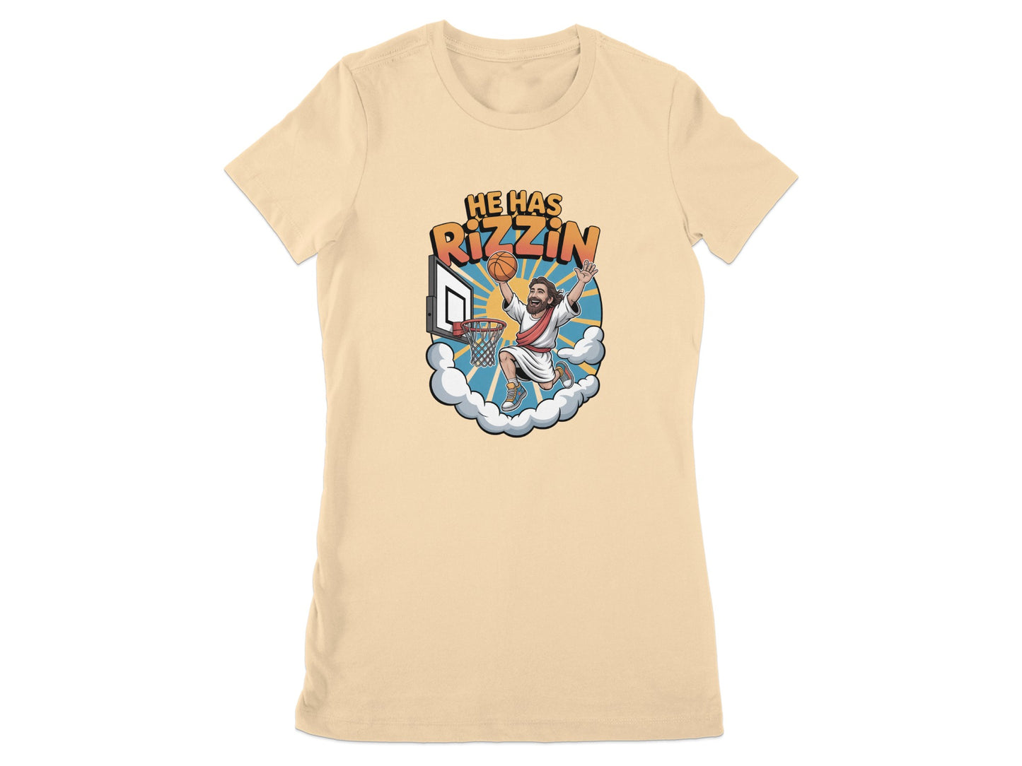 He Has Rizzin Basketball Graphic T-Shirt product