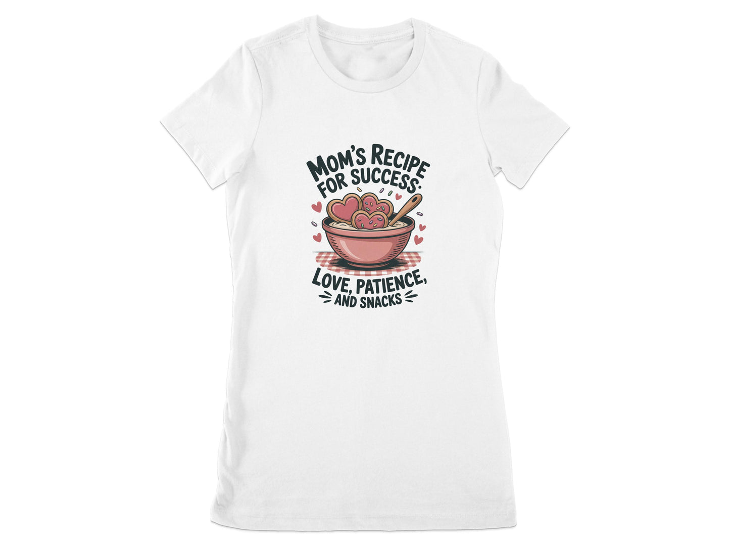 Mom's Recipe for Success Love Patience T-shirt product type
