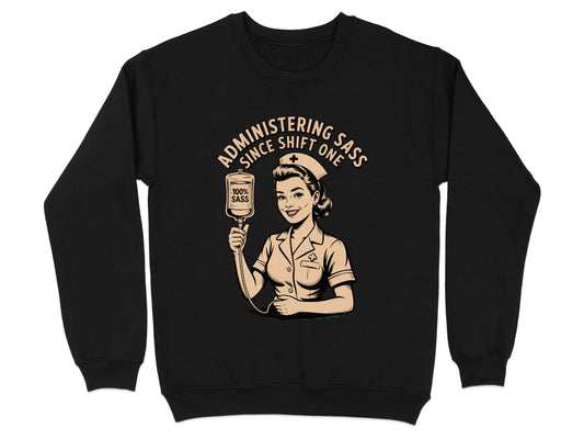 Administering Sass Since Shift One Sweatshirt product