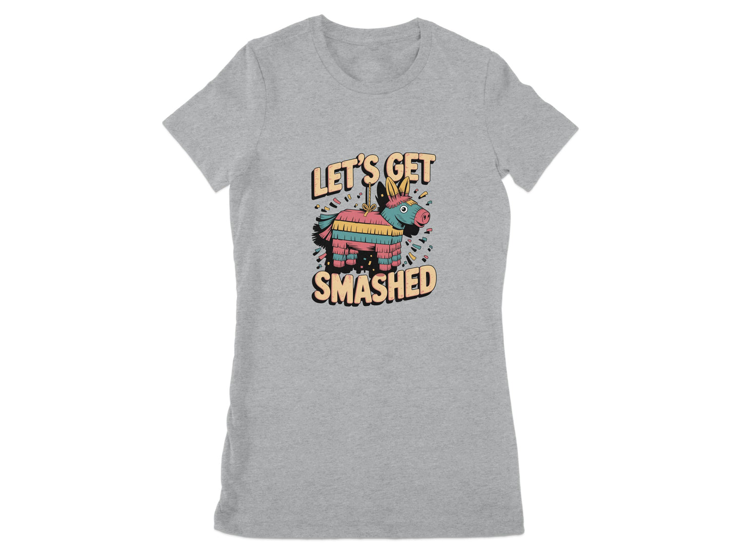 Let's Get Smashed Festive Pinata Graphic T-Shirt product