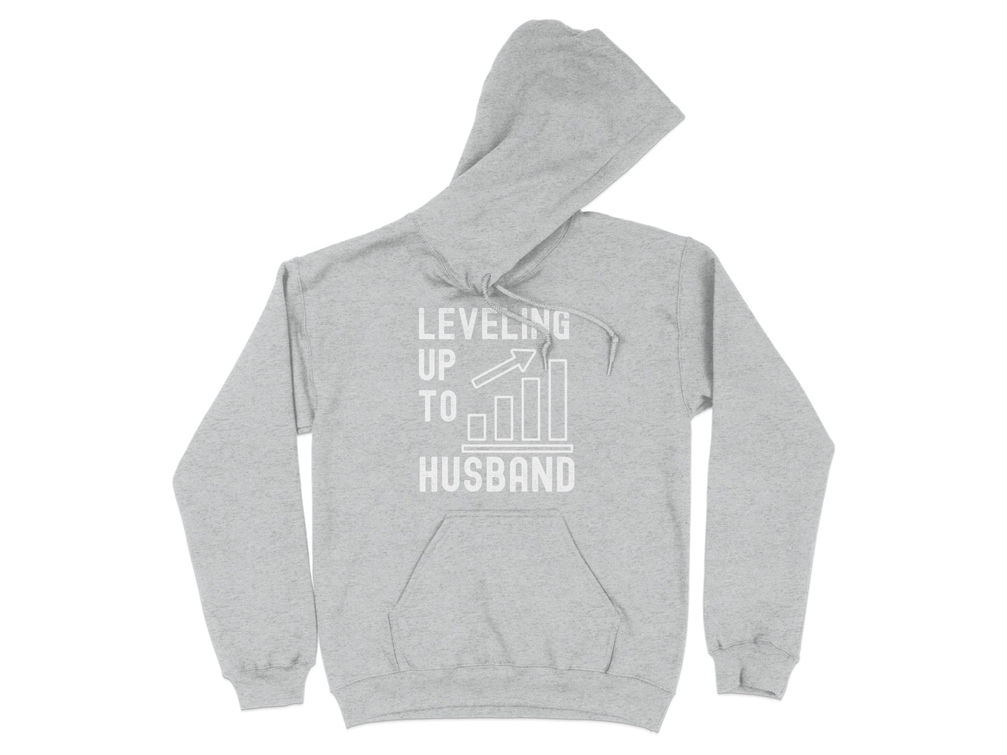 Leveling Up To Husband Fun Graphic Sweatshirt product type
