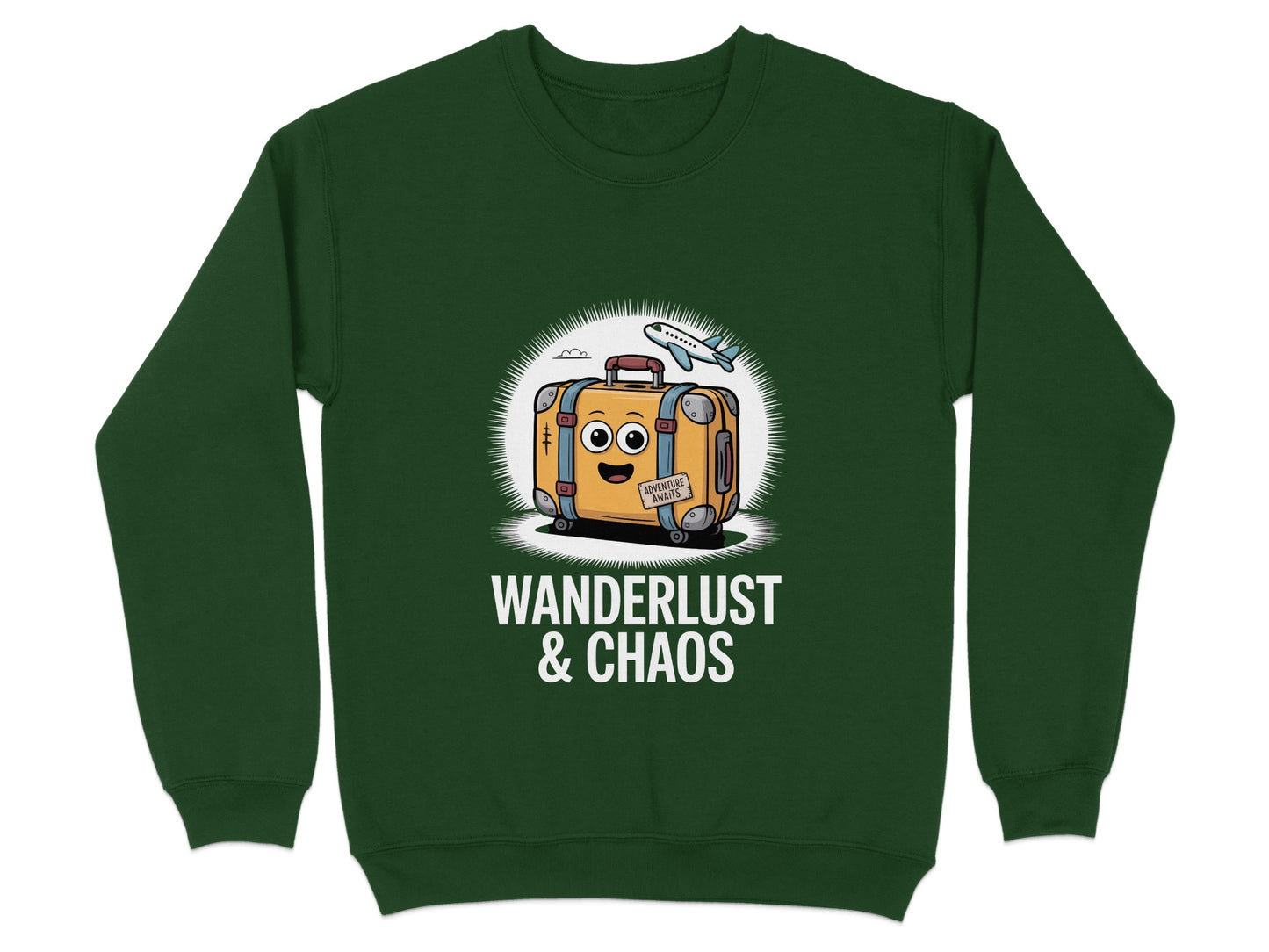 Wanderlust and Chaos Graphic Sweatshirt product type