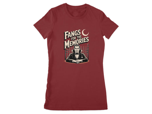 Fangs For The Memories Halloween graphic t-shirt product
