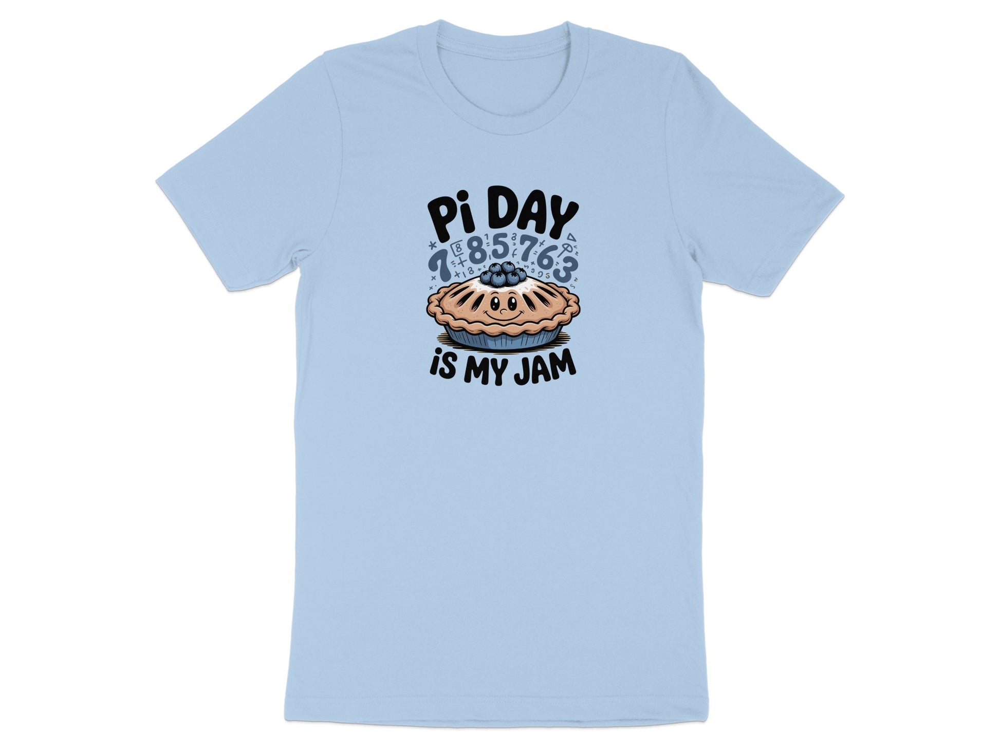 Pi Day Is My Jam Funny Math T Shirt product type