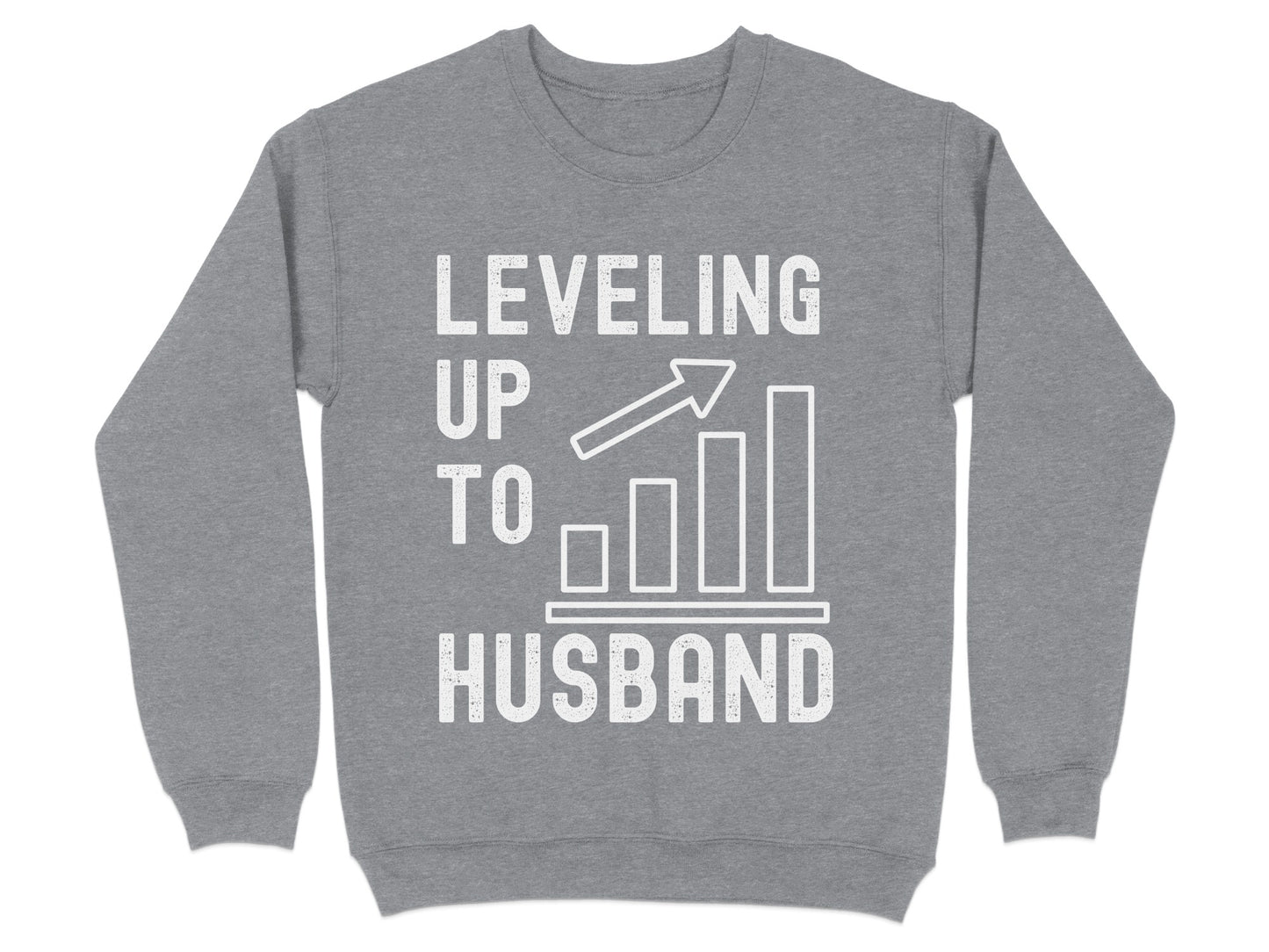 Leveling Up To Husband Graphic Sweatshirt product