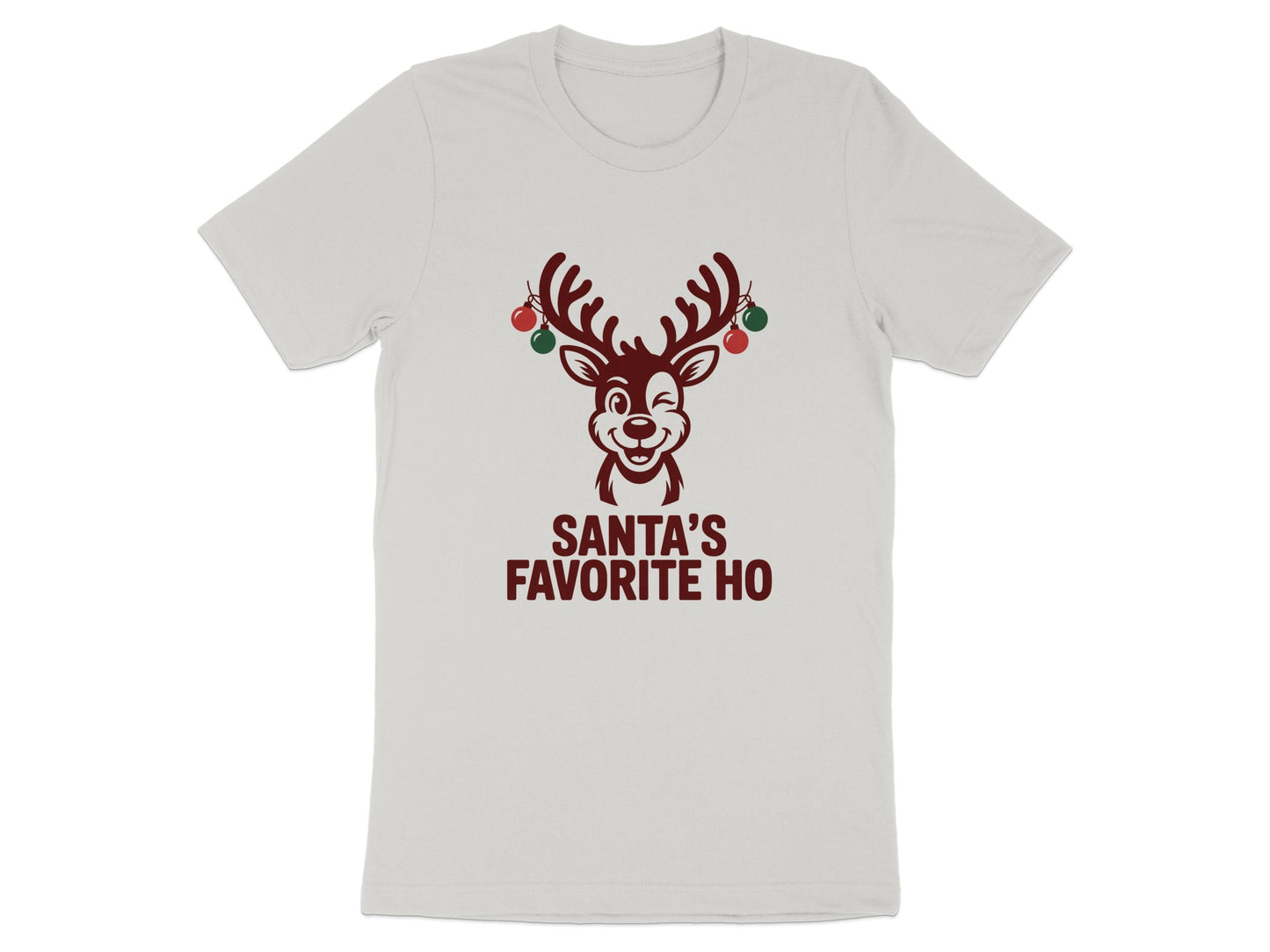 Santa's Favorite Ho Reindeer Graphic T-Shirt product