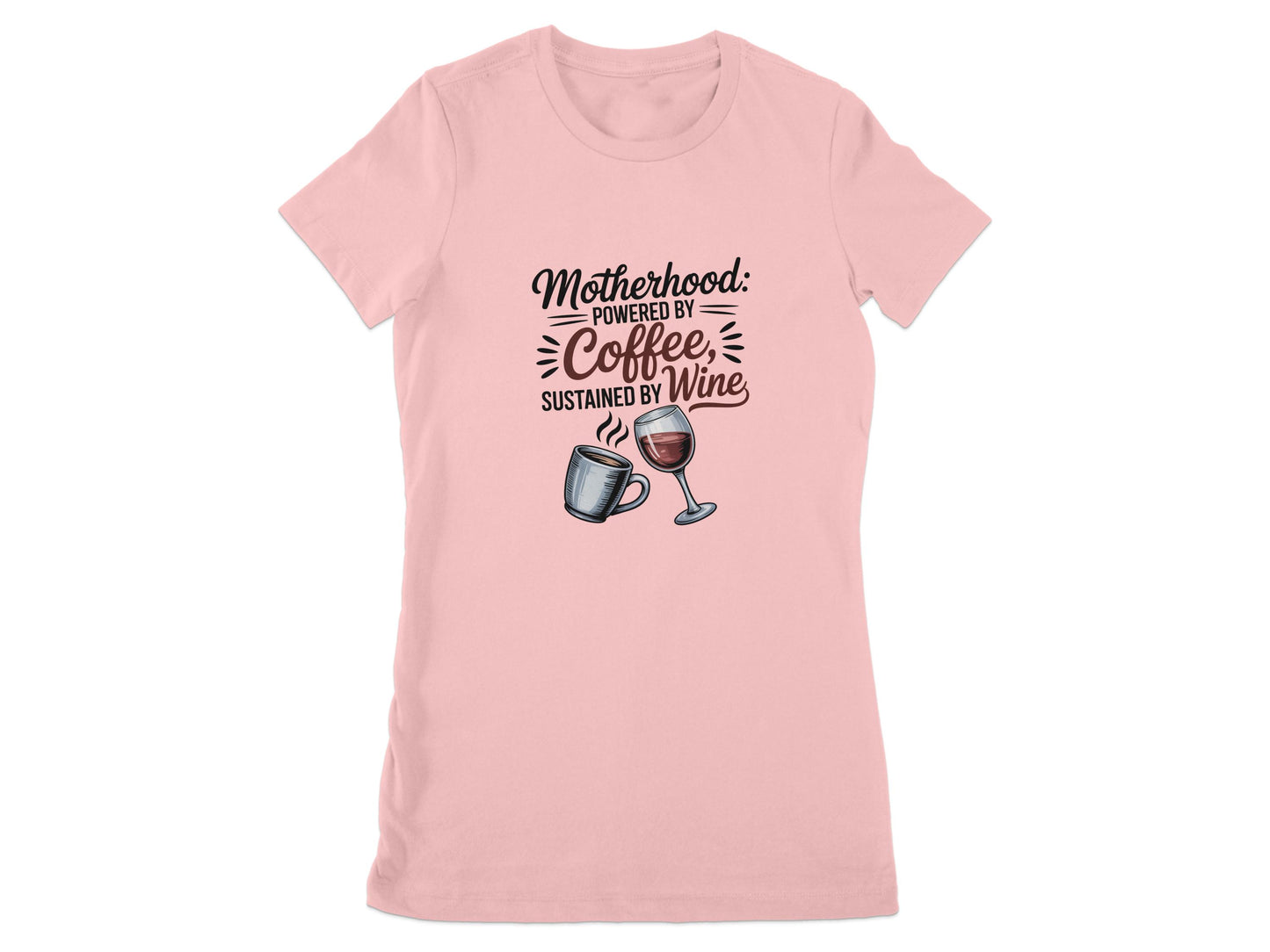 Motherhood Powered by Coffee Sustained by Wine product type