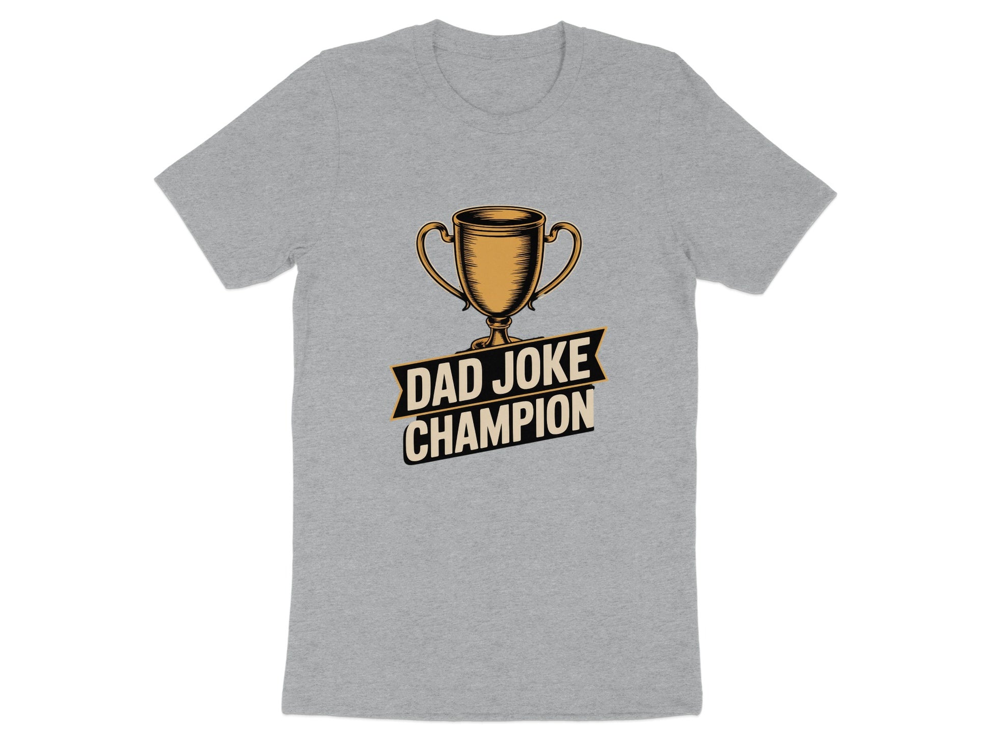 Dad Joke Champion Trophy Graphic T-Shirt product type