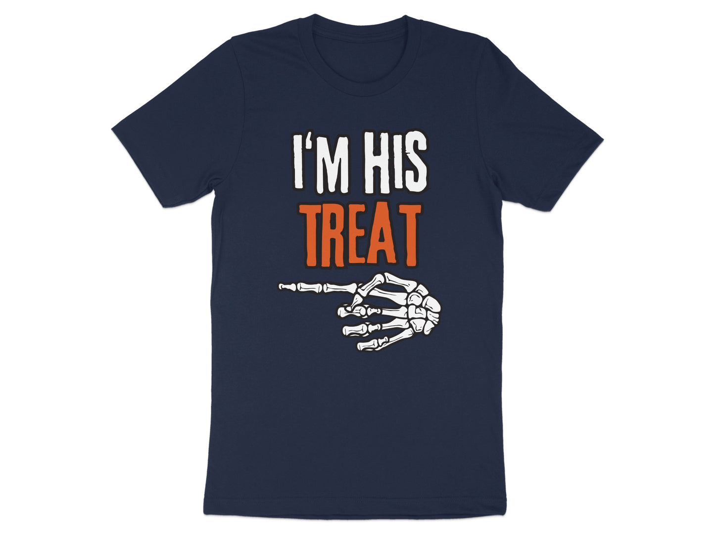 I'm His Treat Skeleton Pointing Graphic T-Shirt product
