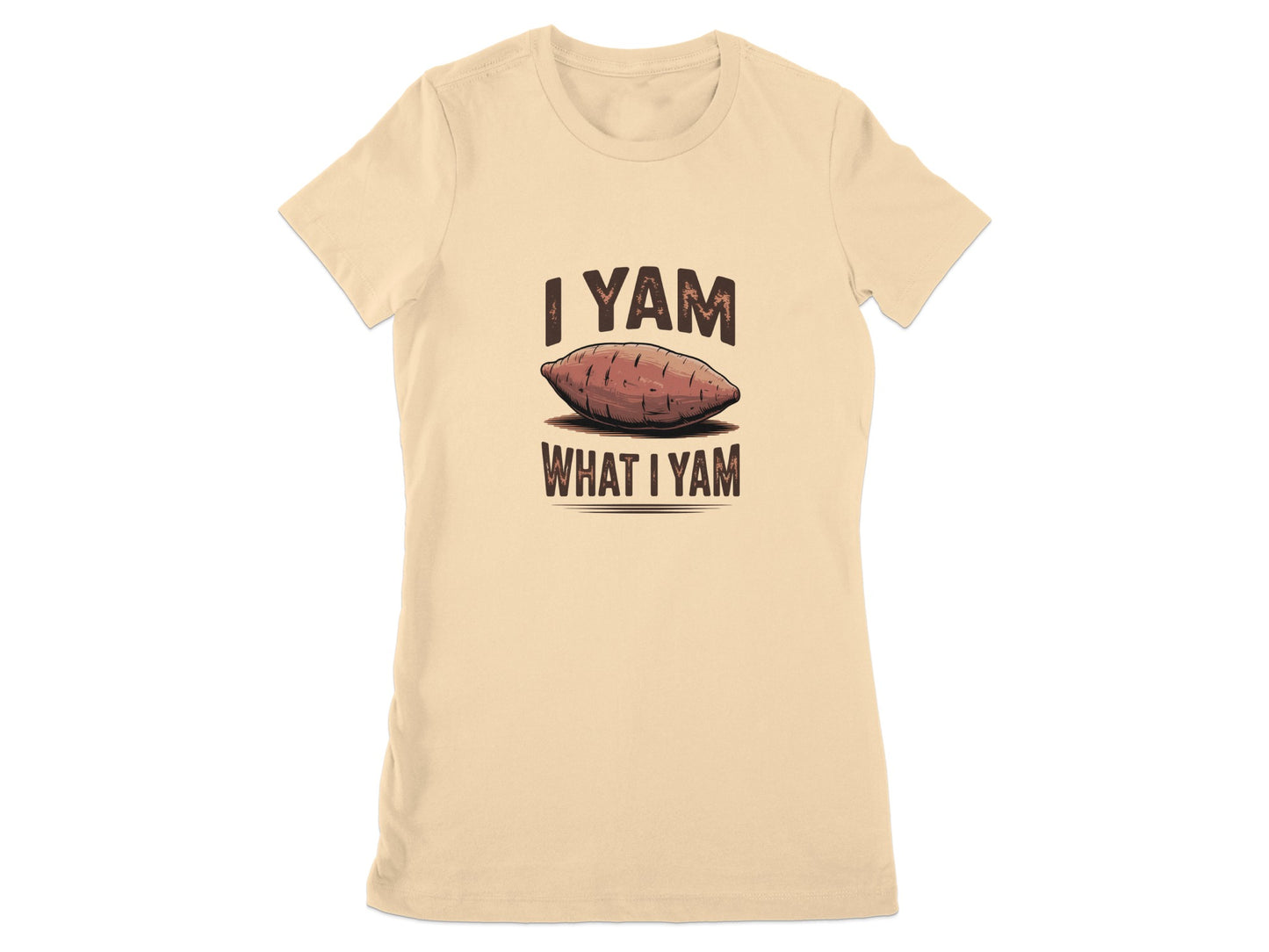 I Yam What I Yam Graphic Tee Funny Shirt product