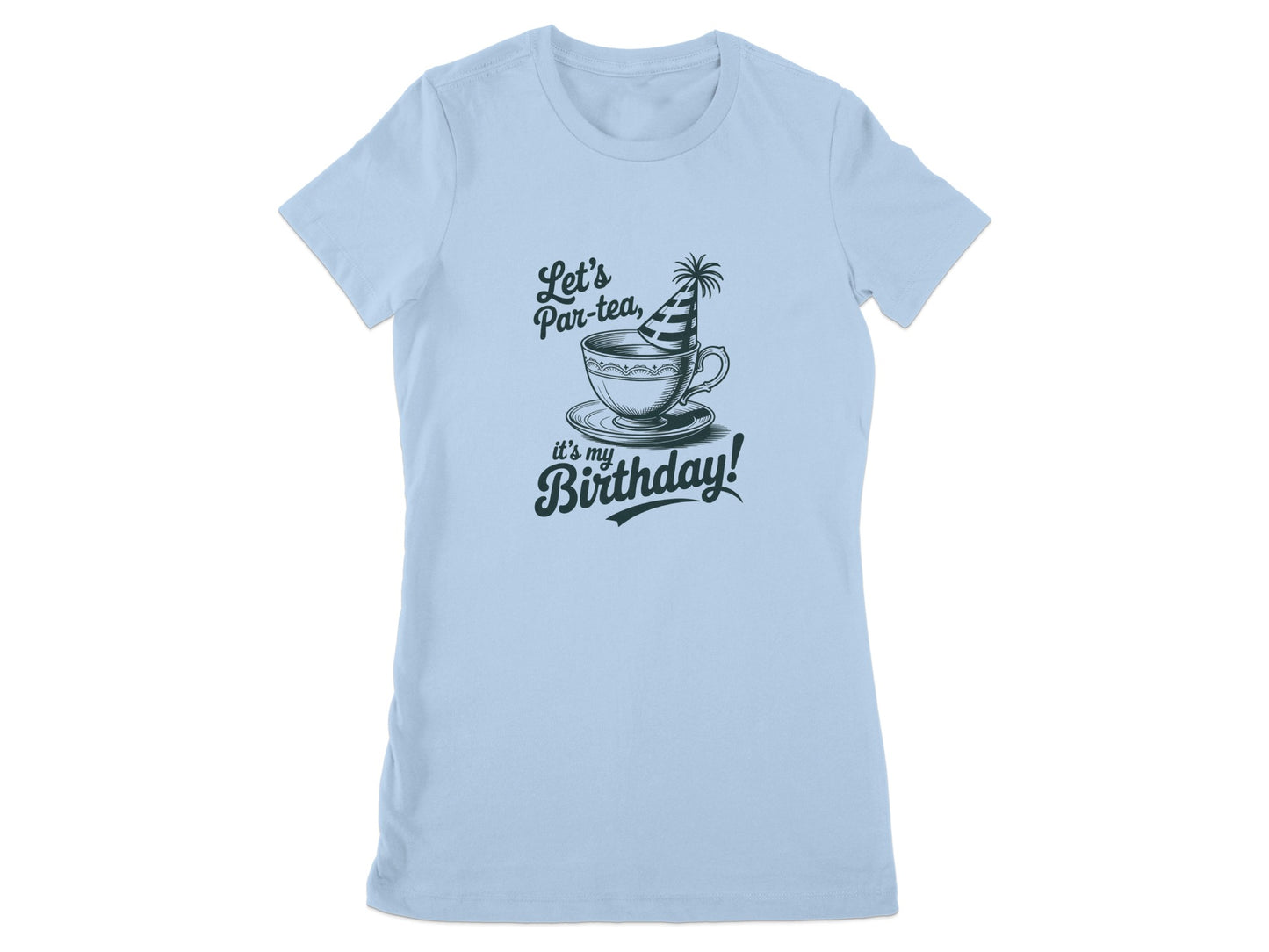 Let's Par-tea It's My Birthday Graphic Tee product