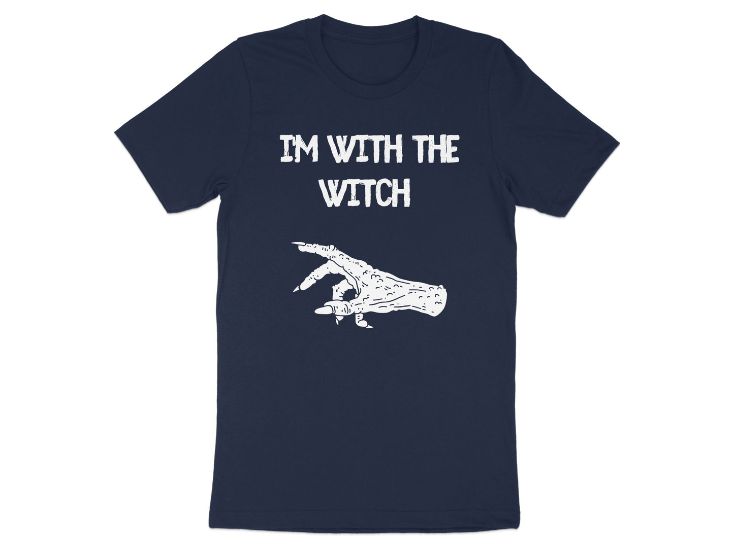 I'm with the Witch Halloween T-shirt product type