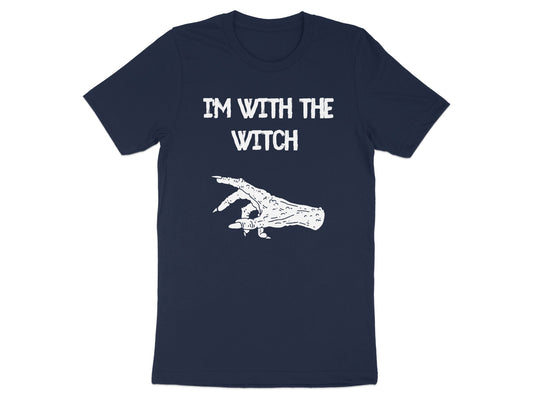 I'm with the Witch Halloween T-shirt product type