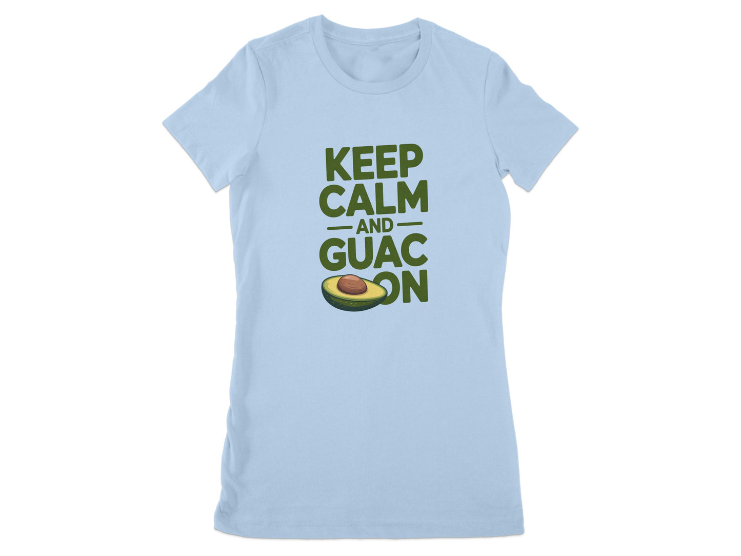 Keep Calm and Guac On Graphic Tee Shirt product
