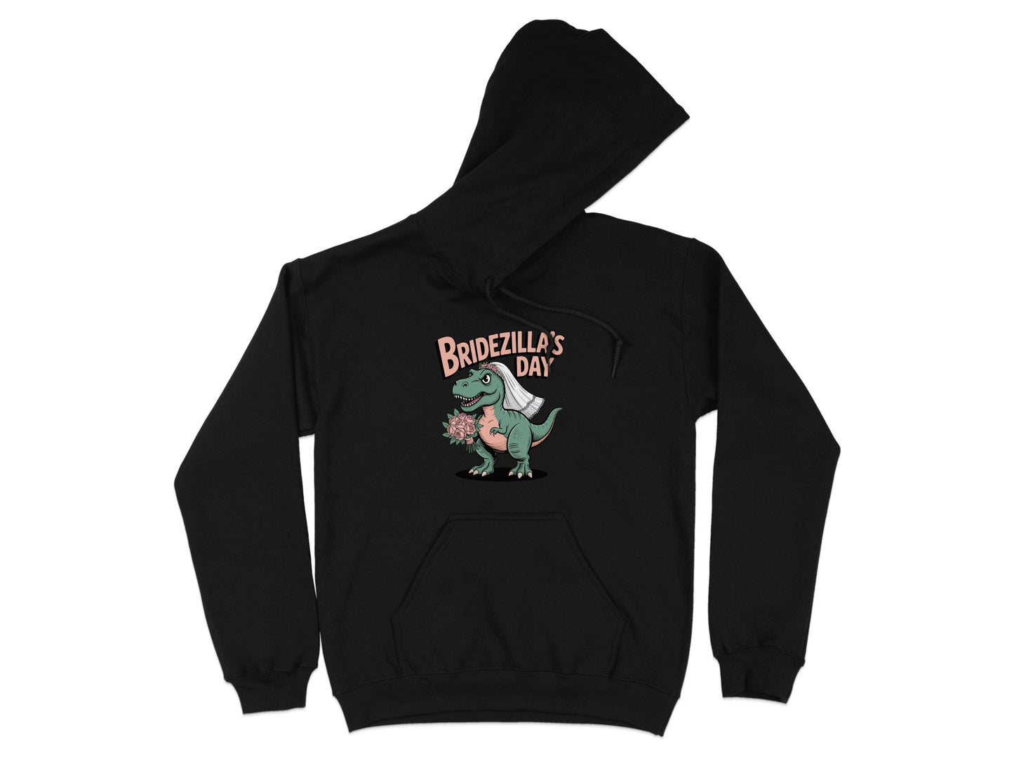 Bridezilla's Day Dinosaur Print Hoodie product