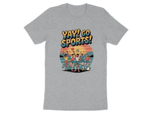 Yay Go Sports Basketball Team Athletic T-shirt product type
