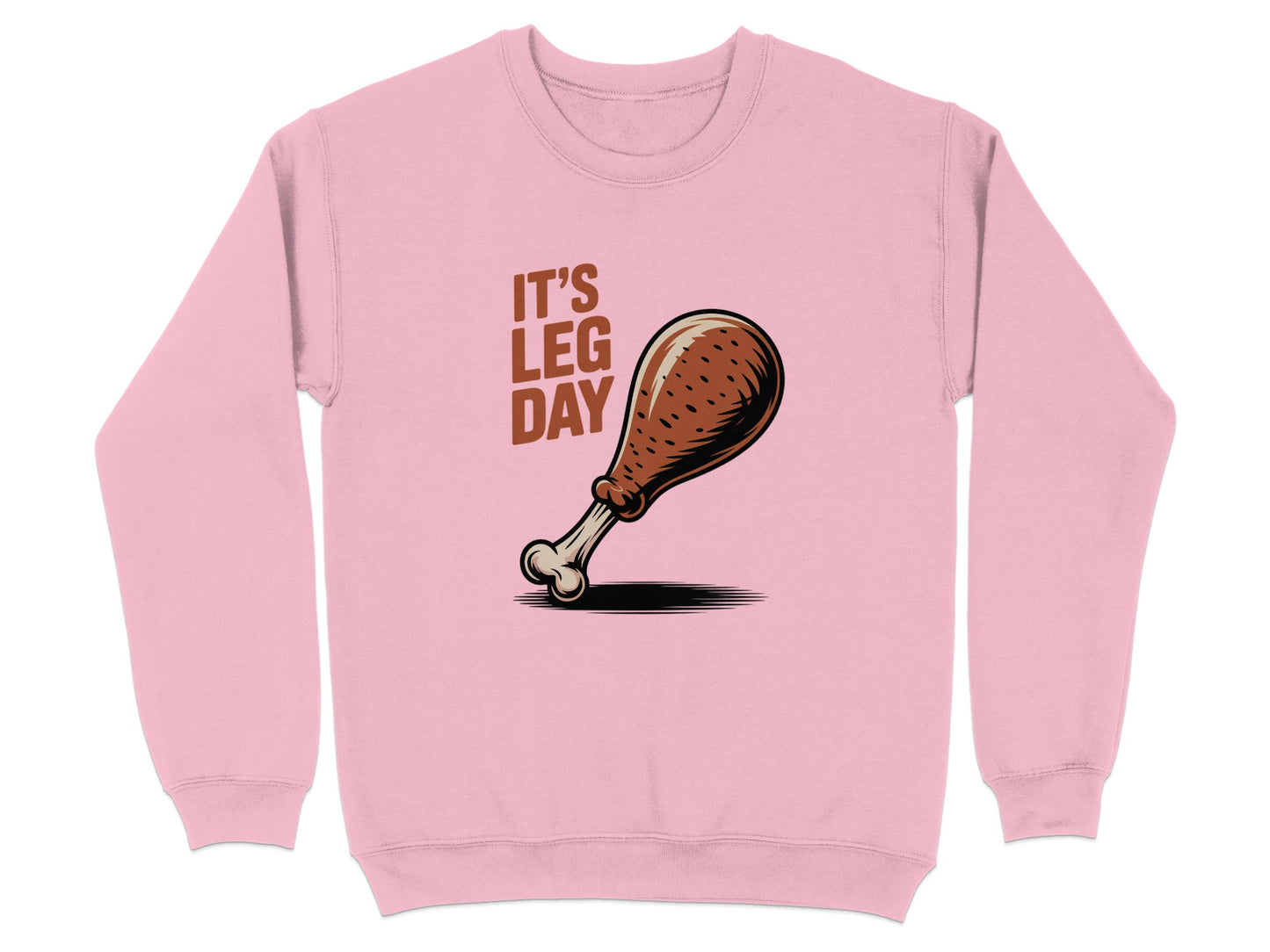 Fun It's Leg Day Chicken Drumstick Sweatshirt product