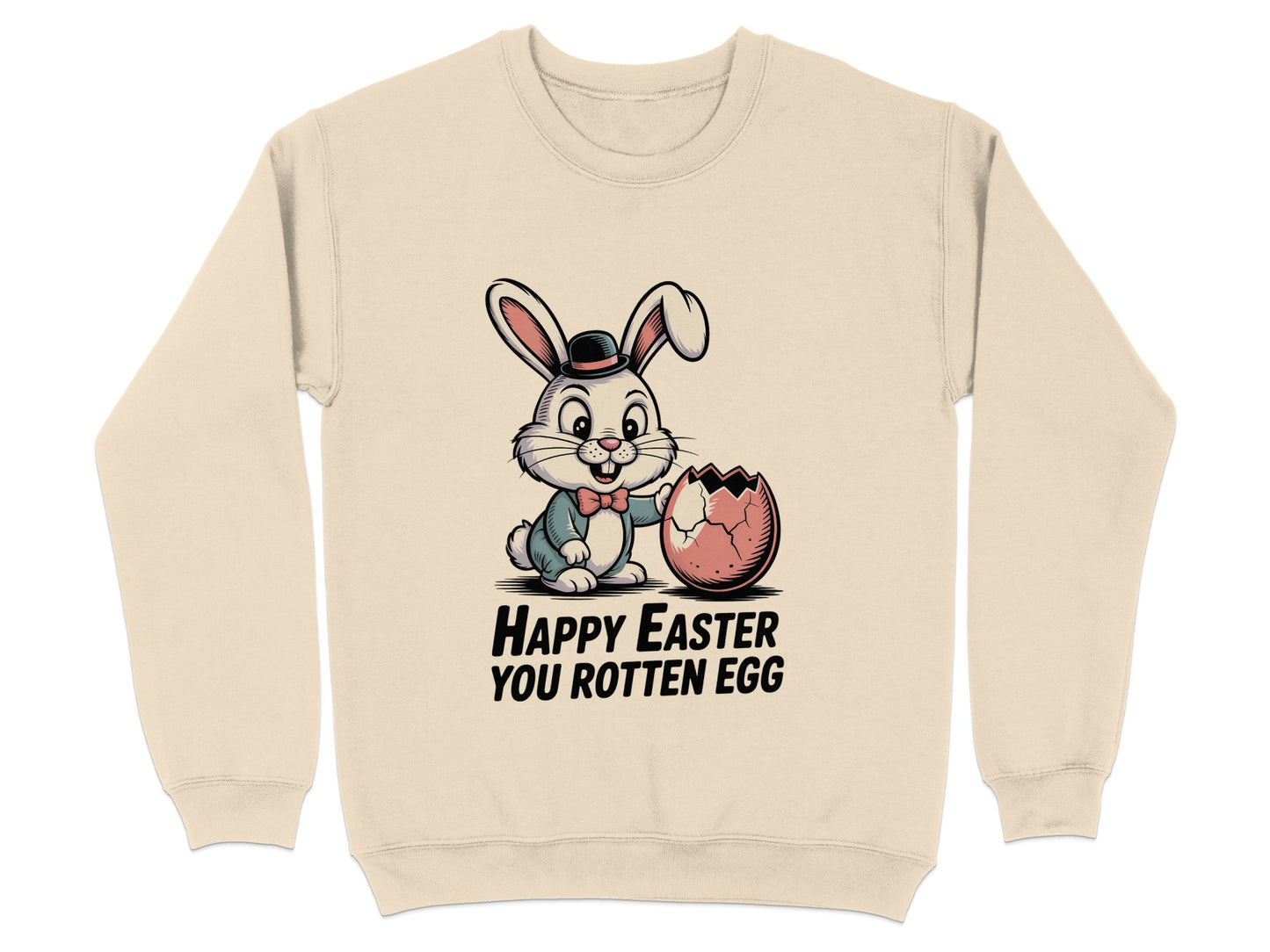 Happy Easter You Rotten Egg Bunny Sweatshirt product type