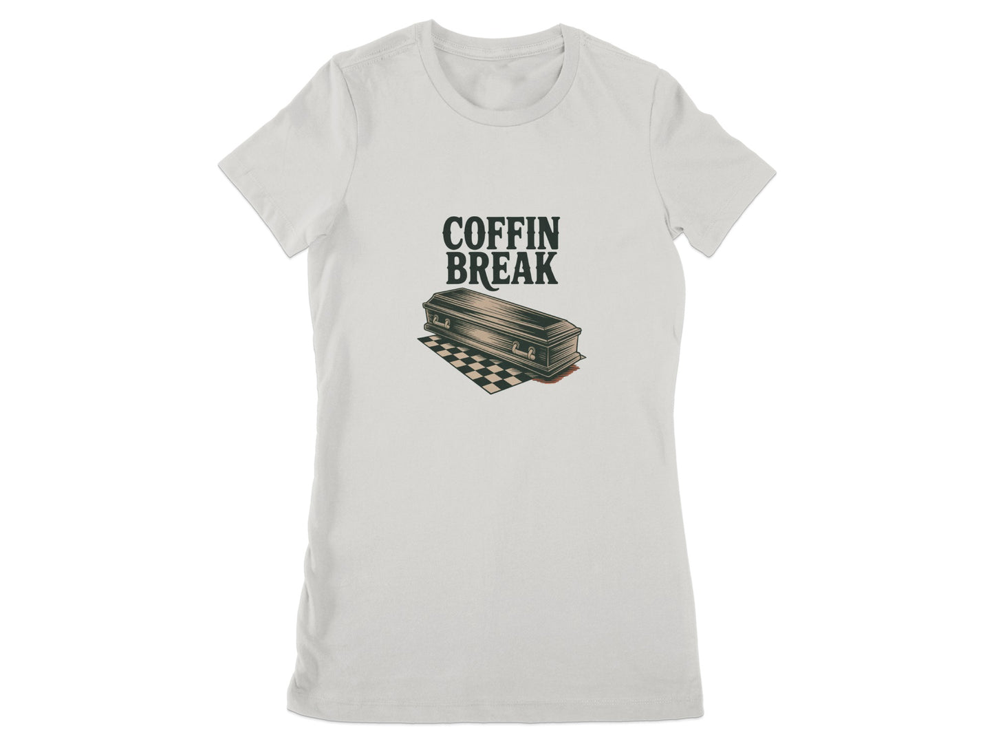 Coffin Break Graphic T-Shirt Trendy Apparel product type
