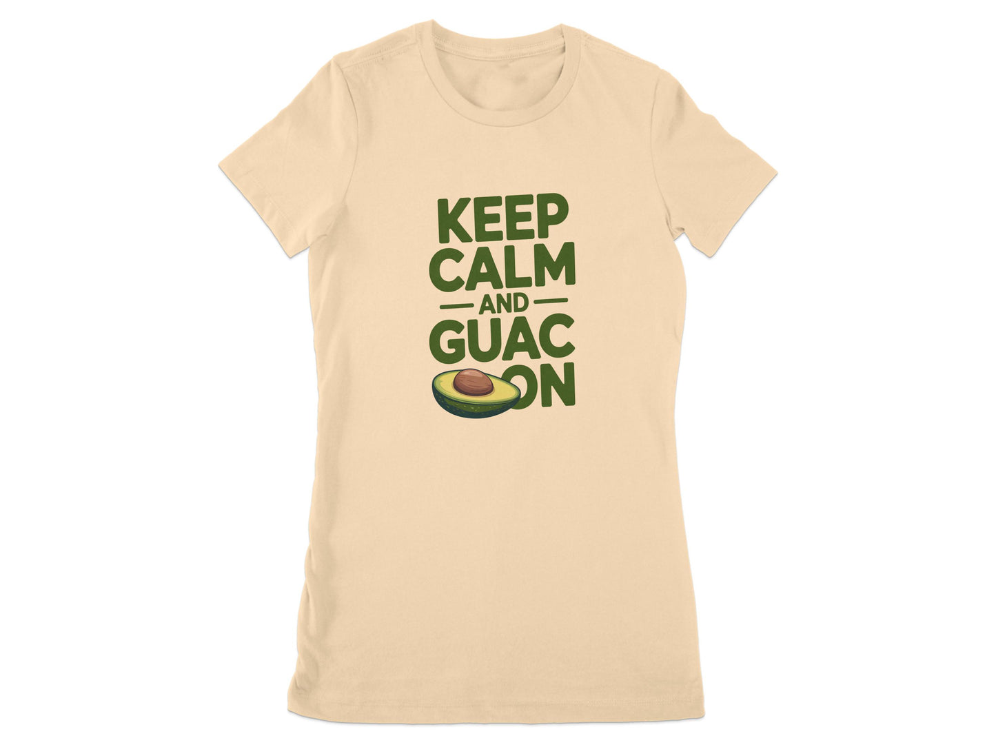 Keep Calm and Guac On Graphic Tee Shirt product type
